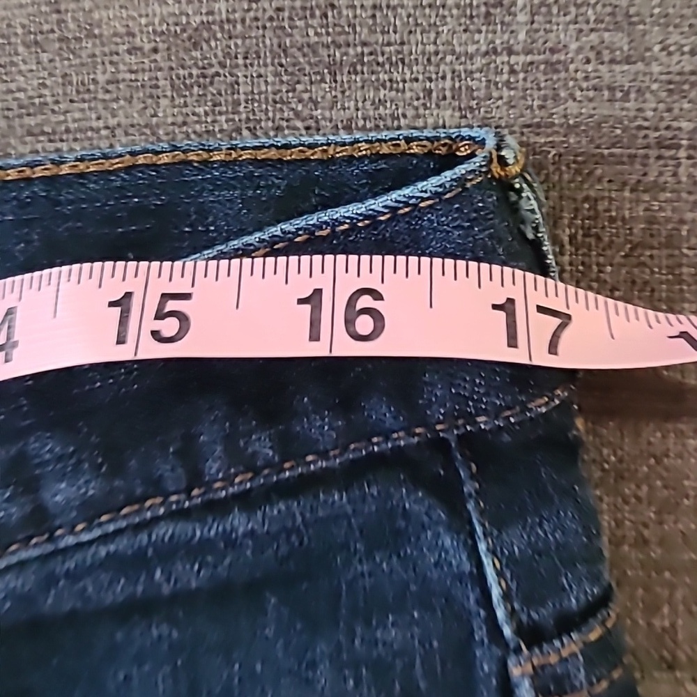 Lauren Jeans Co. Ralph Lauren classic bootcut denim jeans women's 14 Rise11" - Picture 15 of 16